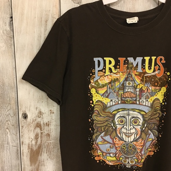 Other - Primus Tour 2015 Graphic Band Tee Shirt Sz Medium